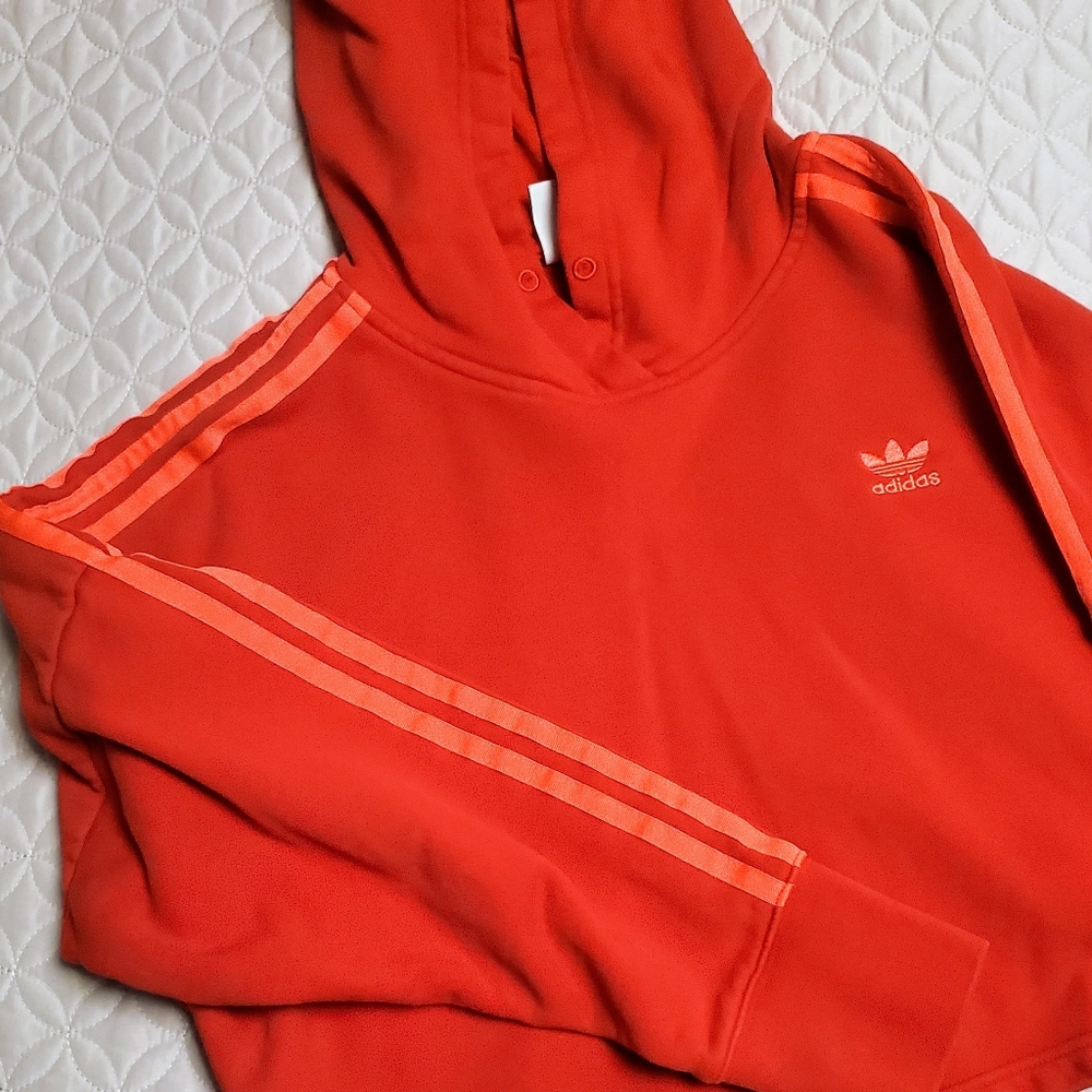 Adidas cropped hoodie